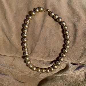 4 for $20 Vintage Gold-Toned Bead Necklace/Choker - Unmarked